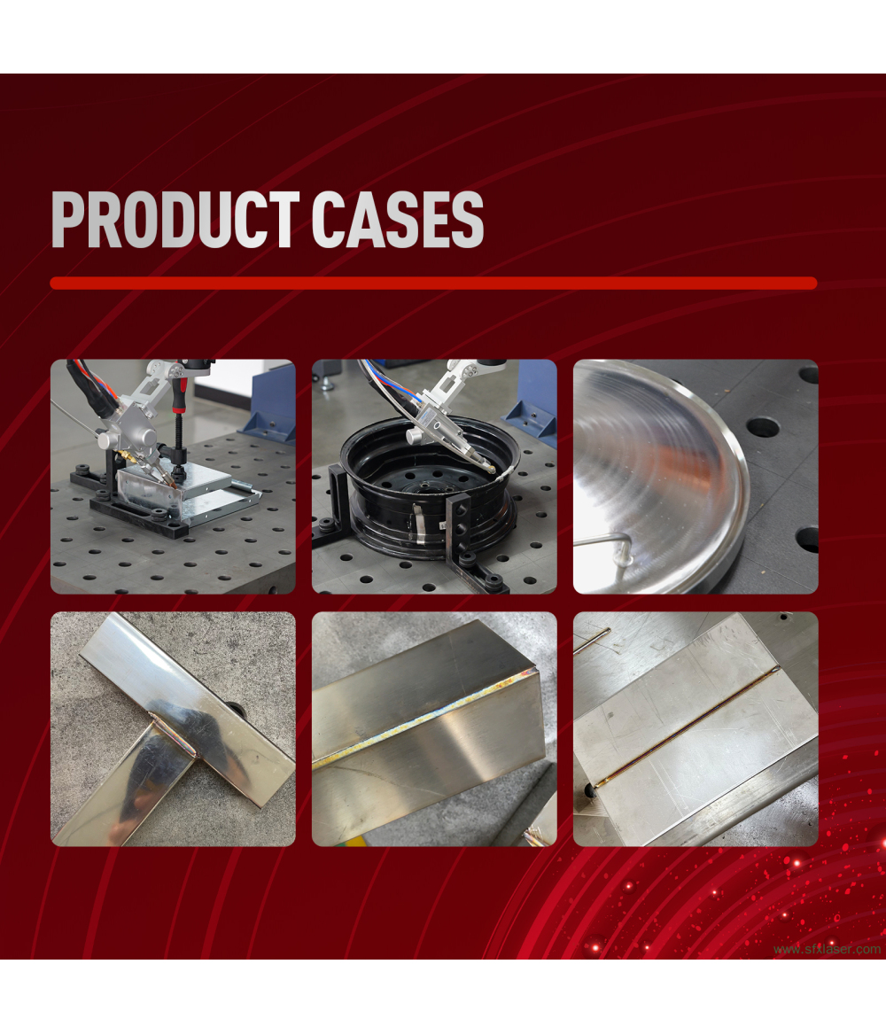 SFX 1500W 2000W 3000W Robotic Laser Welding Workstation Six-Axis Automatic Welding Machine SFX 1500W 2000W 3000W Robotic Laser Welding Workstation Six-Axis Automatic Welding Machine